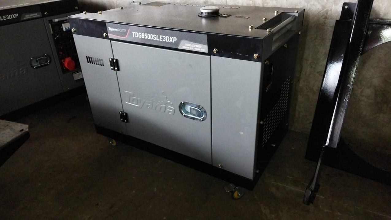Gerador Toyama 7 kVA Diesel Monofásico Carenado